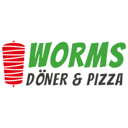 Worms Döner und Pizza logo.